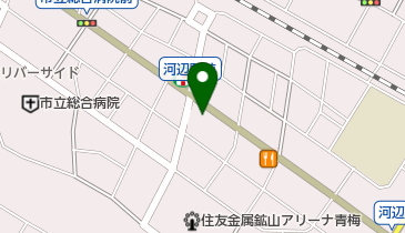 東日本三菱自動車販売青梅店の地図画像