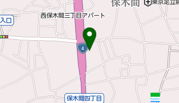 東日本三菱自動車販売足立店の地図画像