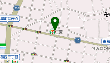東日本三菱自動車販売葛西店の地図画像