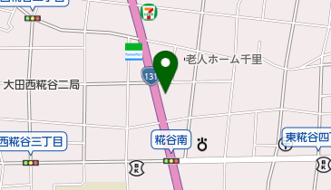 大田三菱自動車販売大田店の地図画像