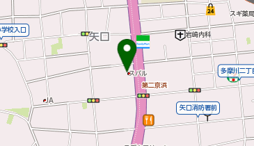 東京スバル大田店の地図画像
