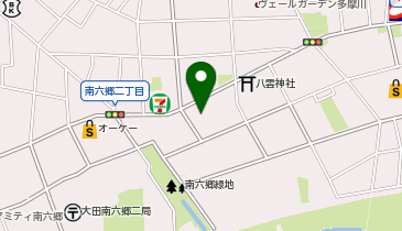 ダイハツ東京販売南六郷店の地図画像