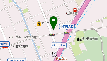 ダイハツ東京販売池上店の地図画像