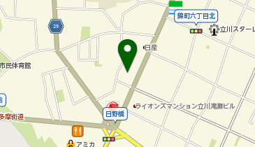 ダイハツ東京販売日野橋店の地図画像