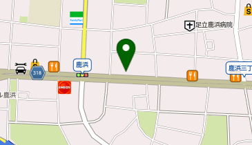 ダイハツ東京販売鹿浜店の地図画像