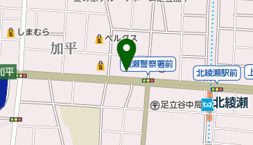 スズキ自販東京足立センターの地図画像