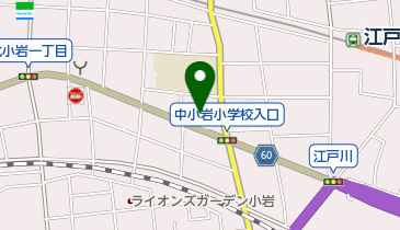 スズキアリーナ小岩の地図画像