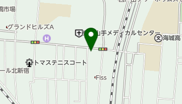 タイヤガーデン新宿の地図画像