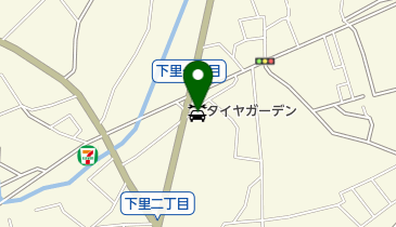 タイヤガーデン東久留米の地図画像