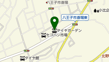 タイヤガーデンKissの地図画像