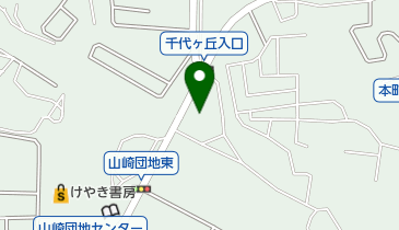 タイヤガーデン町田ヒルズの地図画像