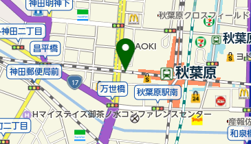 山本無線中央通り店の地図画像