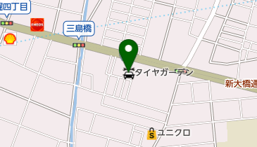 タイヤガーデン江戸川の地図画像