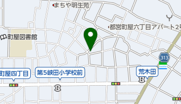 (有)アキラ自動車の地図画像