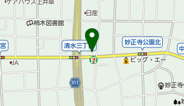 (株)木田自動車の地図画像