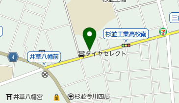 さがみモータース(株)の地図画像