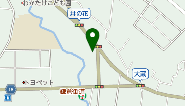 (有)北村自動車の地図画像