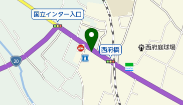 カーコンビニ倶楽部国立府中インターR20号店の地図画像
