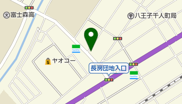 カーコンビニ倶楽部ボディショップコバヤシ八王子千人町店の地図画像