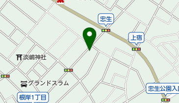 ボディーショップオイヌマの地図画像