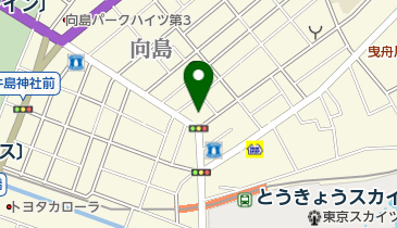 墨田三菱自動車販売墨田店の地図画像