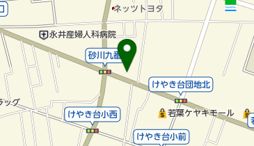 (有)土田自動車鈑金塗装の地図画像