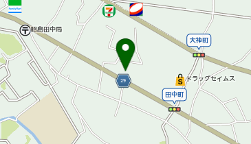 昭島自動車」(昭島市-自動車整備-〒196-0014)の地図/アクセス