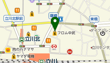 銀だこフロム中武店の地図画像