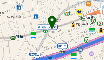 銀だこハイボール酒場渋谷道玄坂店の地図画像