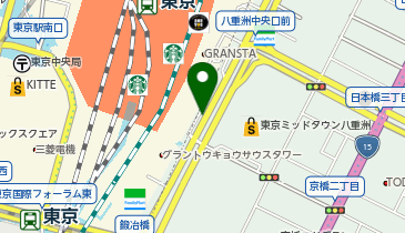 天丼てんや八重洲店の地図画像