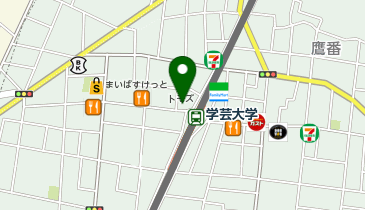 天丼てんや学芸大学店の地図画像