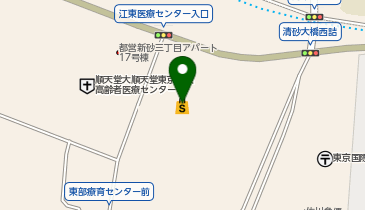 天丼てんや南砂町ショッピングセンターSUNAMO店の地図画像