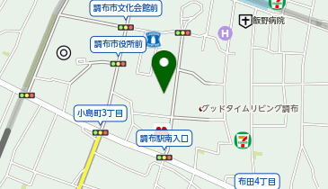 天丼てんや調布とうきゅう店の地図画像