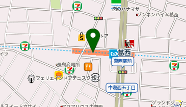 天丼てんや葛西駅前店の地図画像