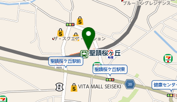 天丼てんや聖蹟桜ヶ丘店の地図画像