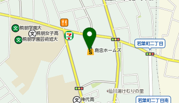 ペッパーランチホームズ仙川店の地図画像