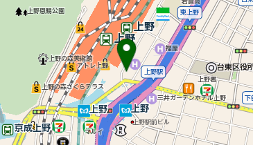 ウェンディーズファーストキッチン上野浅草口店の地図画像