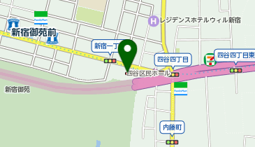 モスバーガーパブリック四谷区民センター店の地図画像