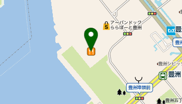 モスバーガーキッザニア東京店の地図画像