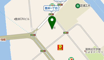 松のや豊洲IHIビル店の地図画像