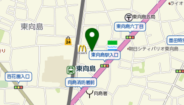 サイゼリヤ東向島駅前店の地図画像