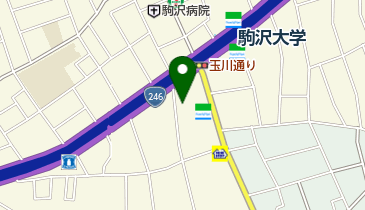 カプリチョーザトラットリアピッツェリア駒沢大学店の地図画像