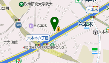 熟成焼肉肉源六本木店の地図画像