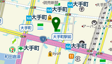 ごちとんOOTEMORI店の地図画像