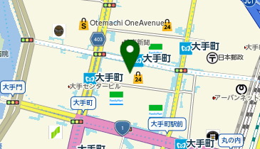 フジオ軒大手町ビル店の地図画像