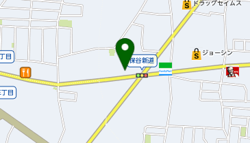 からやま保谷店の地図画像