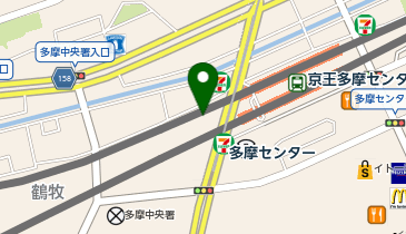 桃菜多摩センター駅前店の地図画像