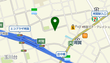 すしみさき用賀東急店の地図画像