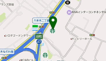 恵比寿かつ彩アークヒルズ店の地図画像