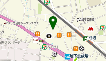無添くら寿司成増店の地図画像